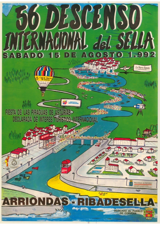 Cartel Oficial Descenso Internacional del Sella 