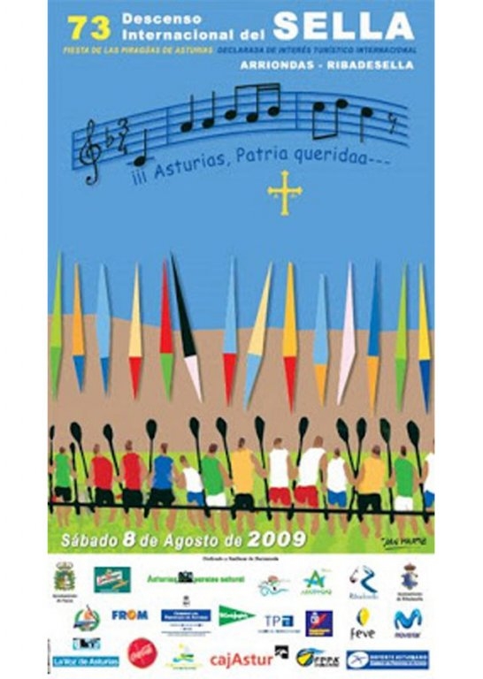 Cartel Oficial Descenso Internacional del Sella 